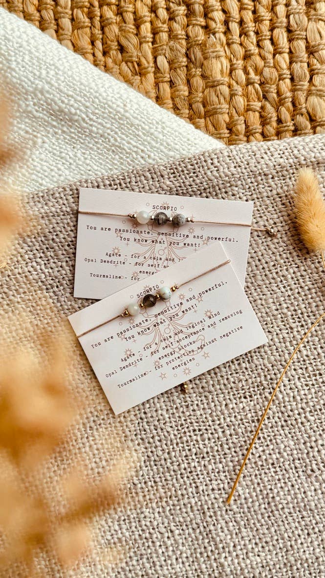 Edelstenen Armbandje Sterrenbeeld Schopioen Scorpio