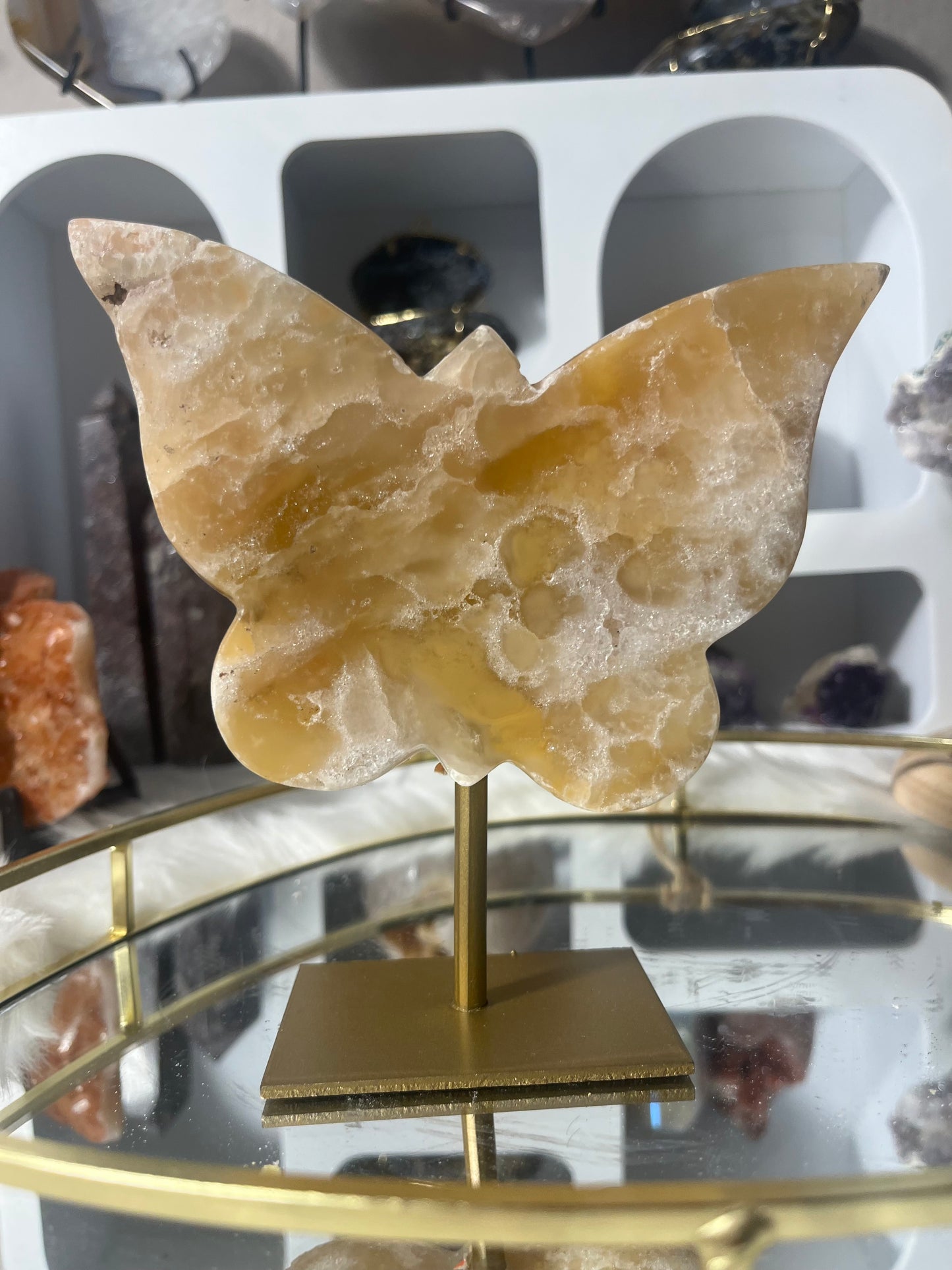 Roze Amethist – Vlinder