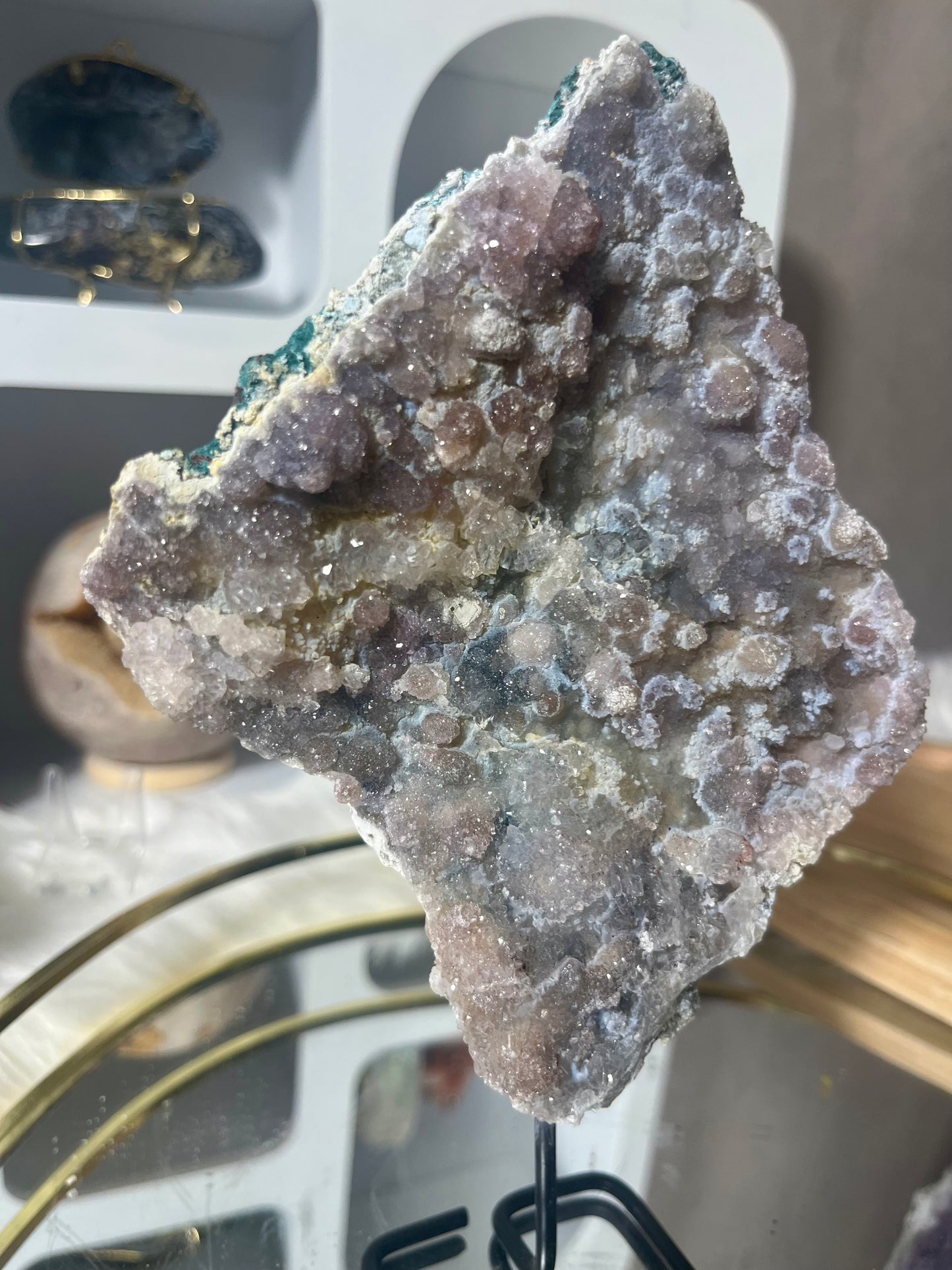 🌾 Zeoliet op standaard – “Earth Serenity”