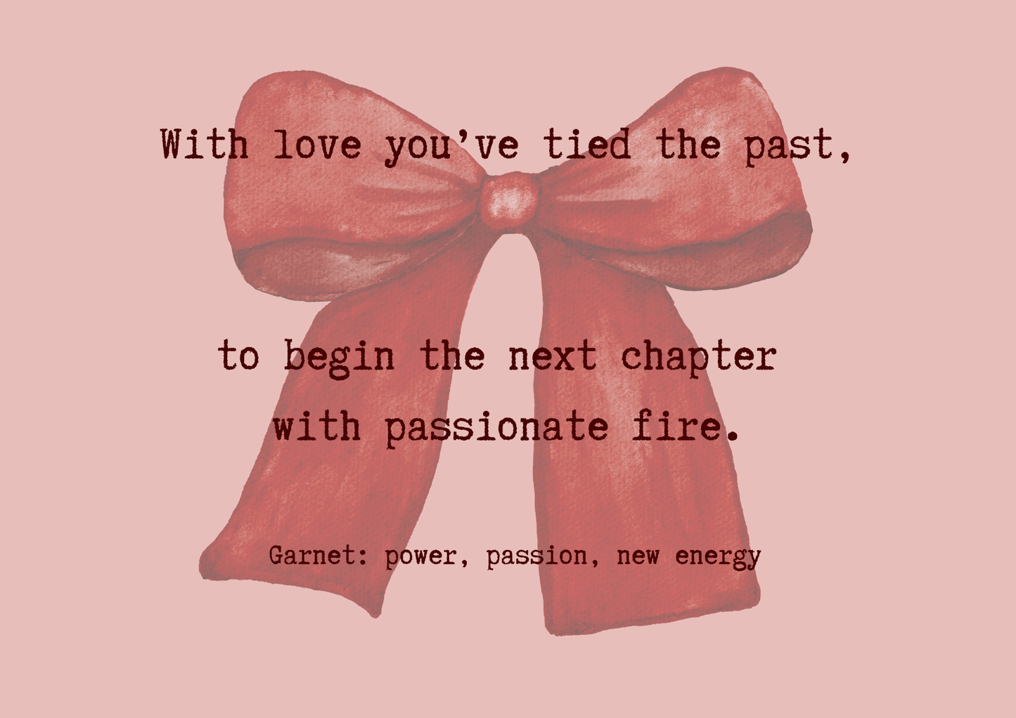 End of the year Special! - Granaat met Strik Armband