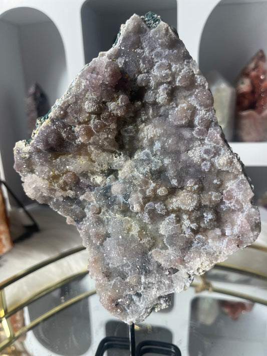 🌾 Zeoliet op standaard – “Earth Serenity”