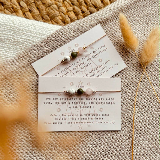 Edelstenen Armbandje Sterrenbeeld Libra Weegschaal