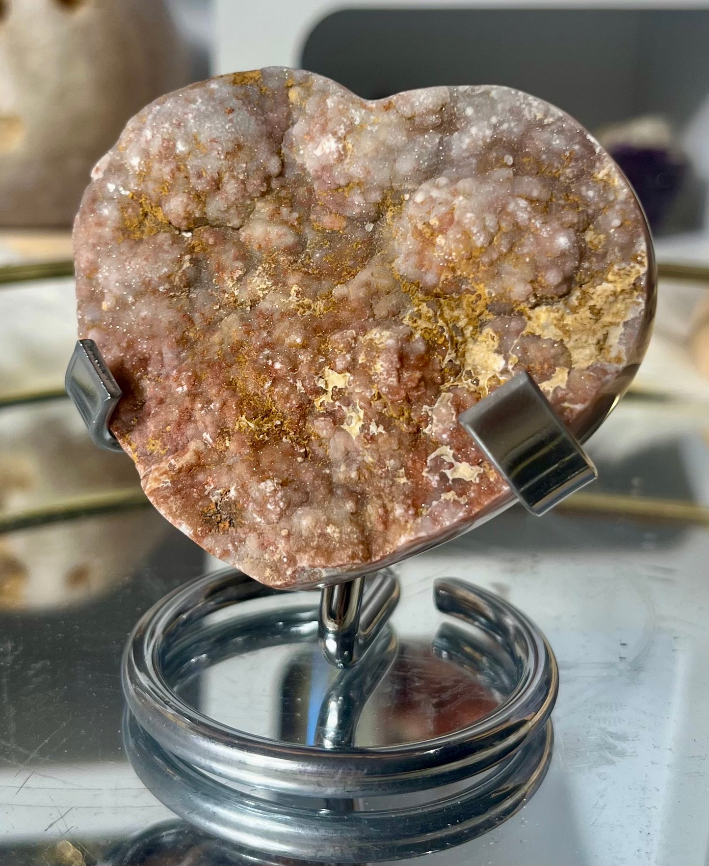 Chalcedoon Hart – Gouden Gloed