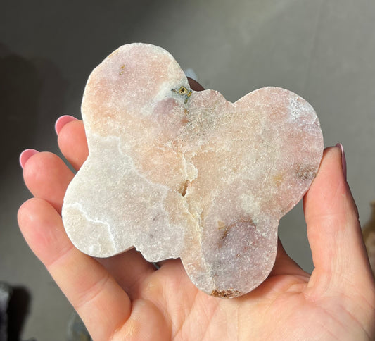 🦋  “Soul Butterfly – Vlinder van roze  Amethist ”