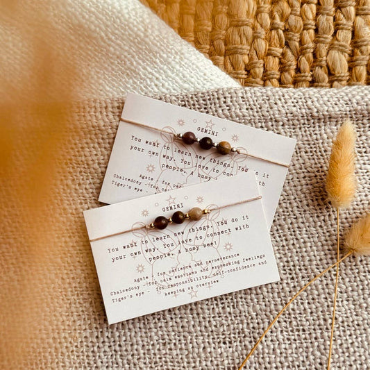 Edelstenen Armbandje Sterrenbeeld Tweelingen Gemini