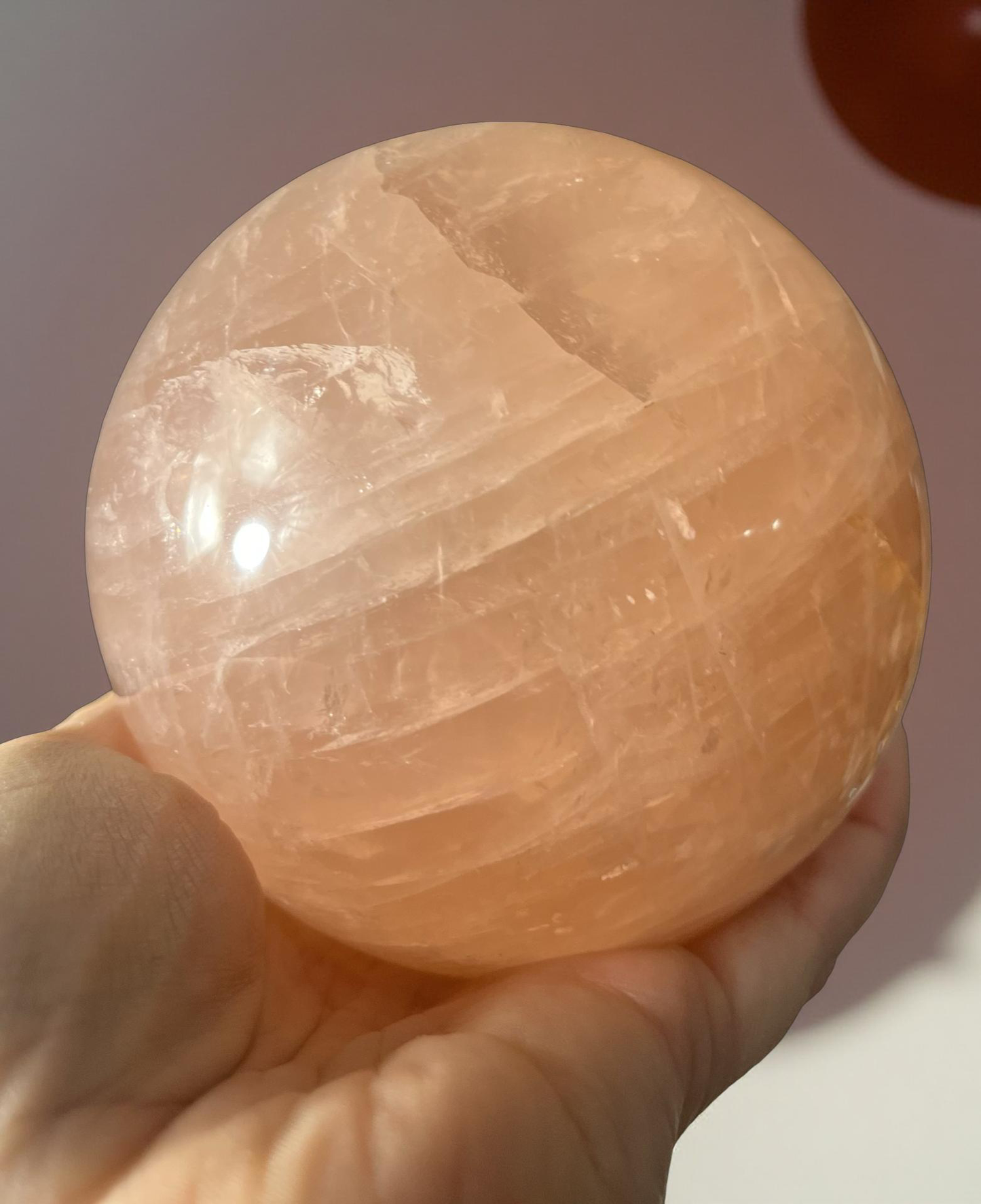 💗 “Heart of Venus” – Grote Rozenkwarts Bol (2 kg)