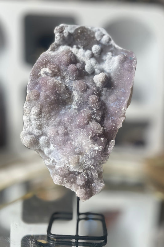 🌸 Zeoliet op standaard – “Dream Blossom”