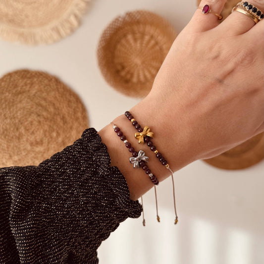 End of the year Special! - Granaat met Strik Armband